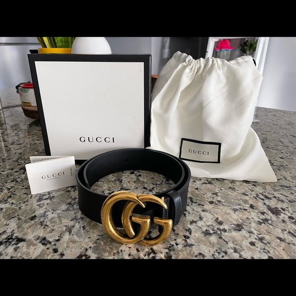 SOLD - Authentic Gucci Marmont Belt - Picture 1 of 6